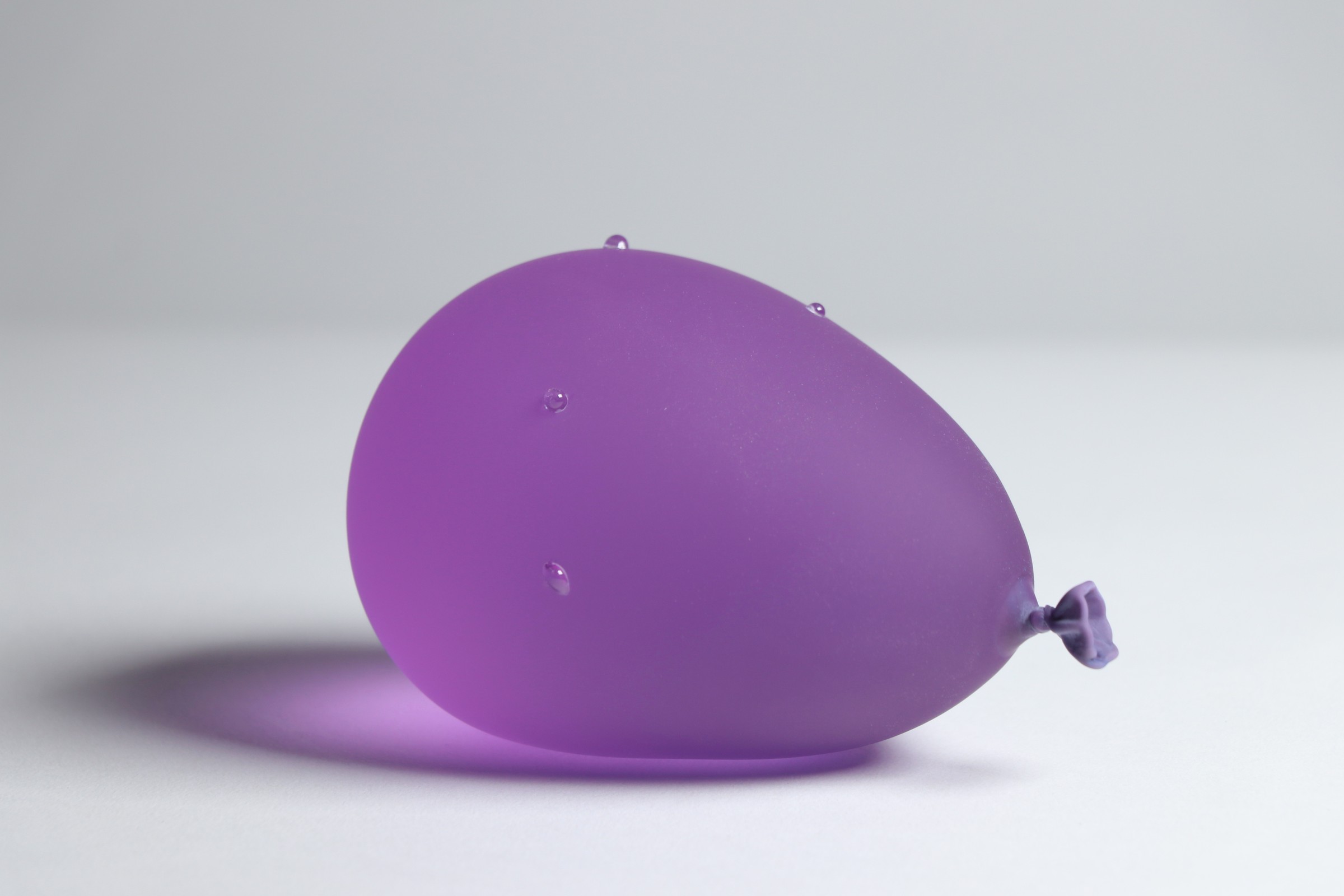 Dylan Martinez - Dark Purple w/ droplets, 2026, Glass Sculptures - Hot Sculpted, Sandblasted, Acid Etched