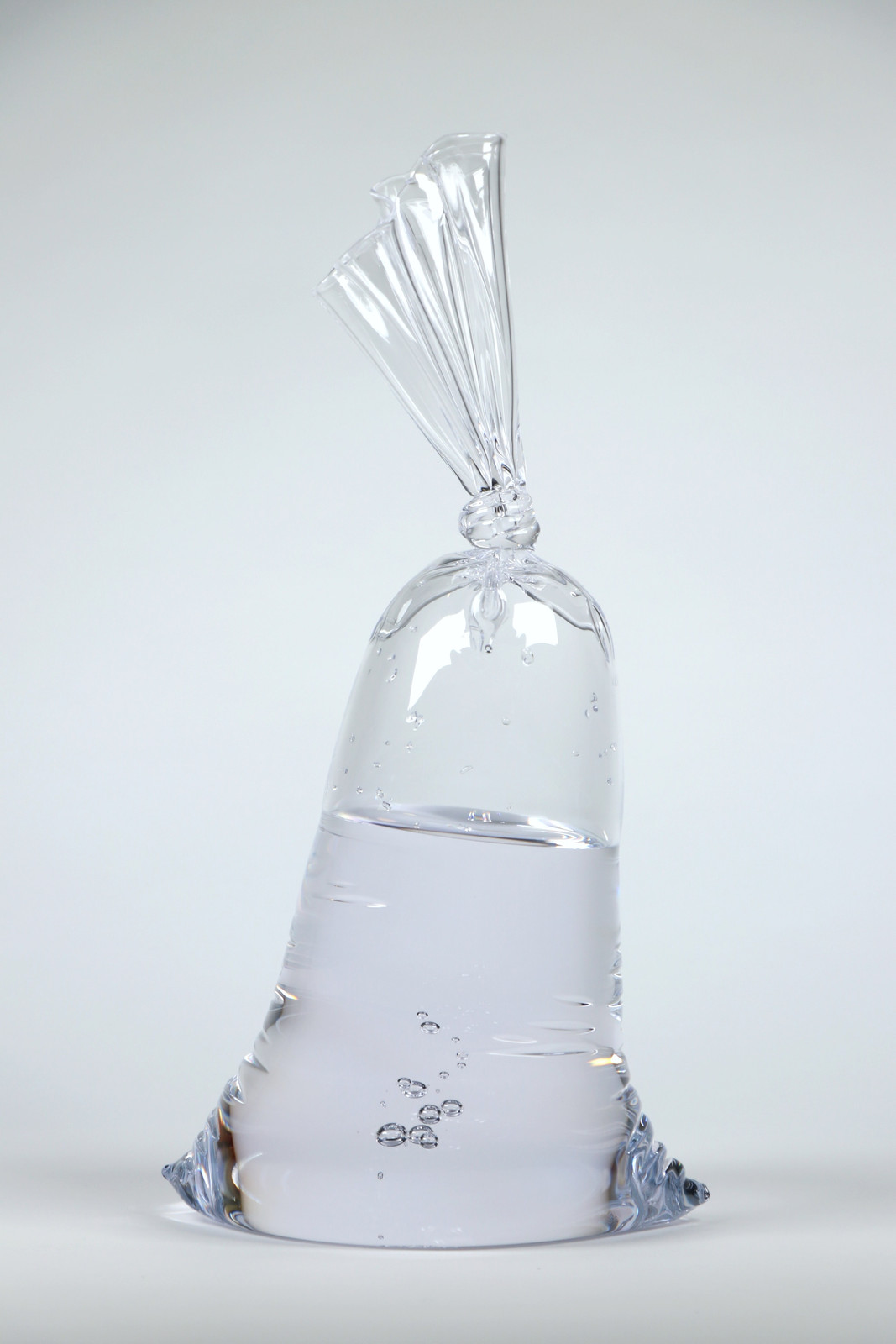Dylan Martinez - Water Bag D101, 2024, Hand blown glass sculpture