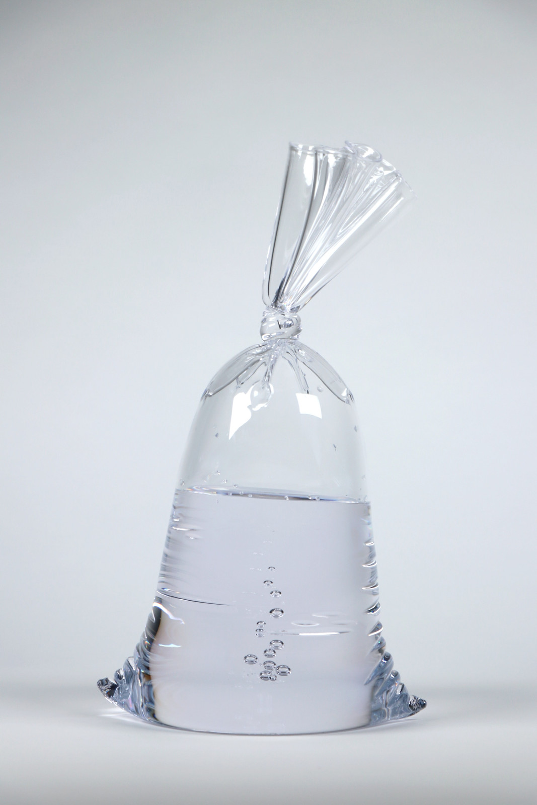 Dylan Martinez - Water Bag D102, 2024, Hand blown glass sculpture