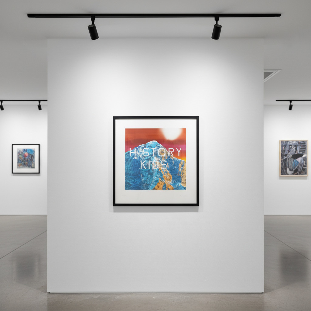 Ed Ruscha - History Kids, 2013, Lithograph