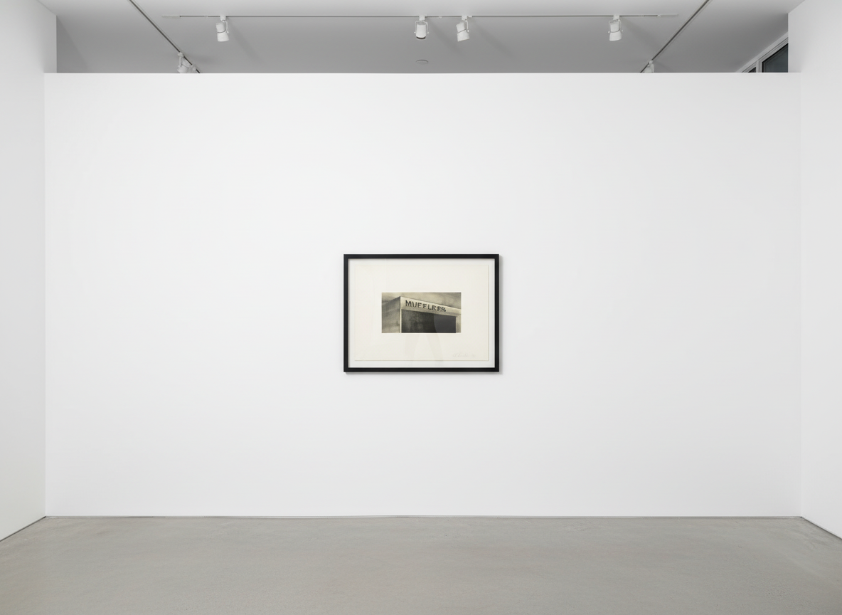 Ed Ruscha - Mufflers, 1996, Lithograph