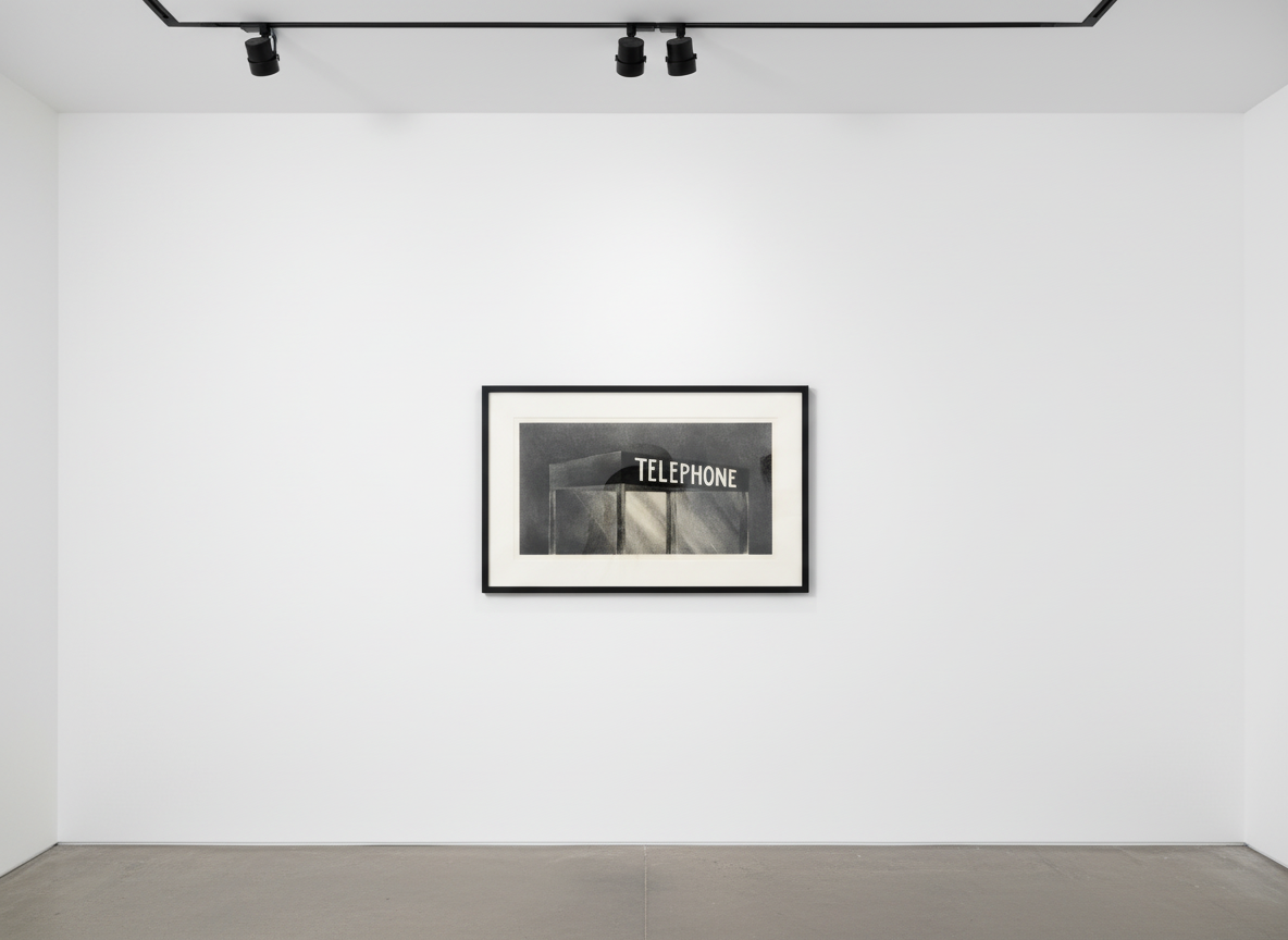 Ed Ruscha - Telephone, 1993, Lithograph