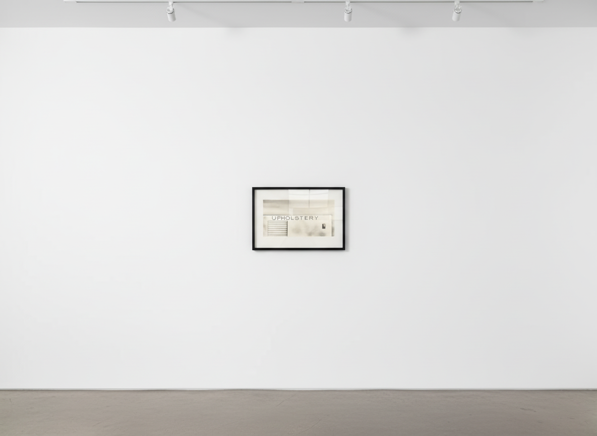 Ed Ruscha - Upholstery, 1996, Lithograph