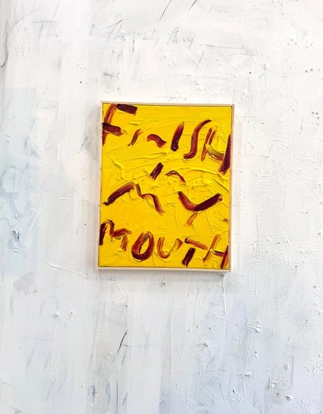 Eric Stefanski - Finish in My Mouth, 2026, Acrylic on Canvas 