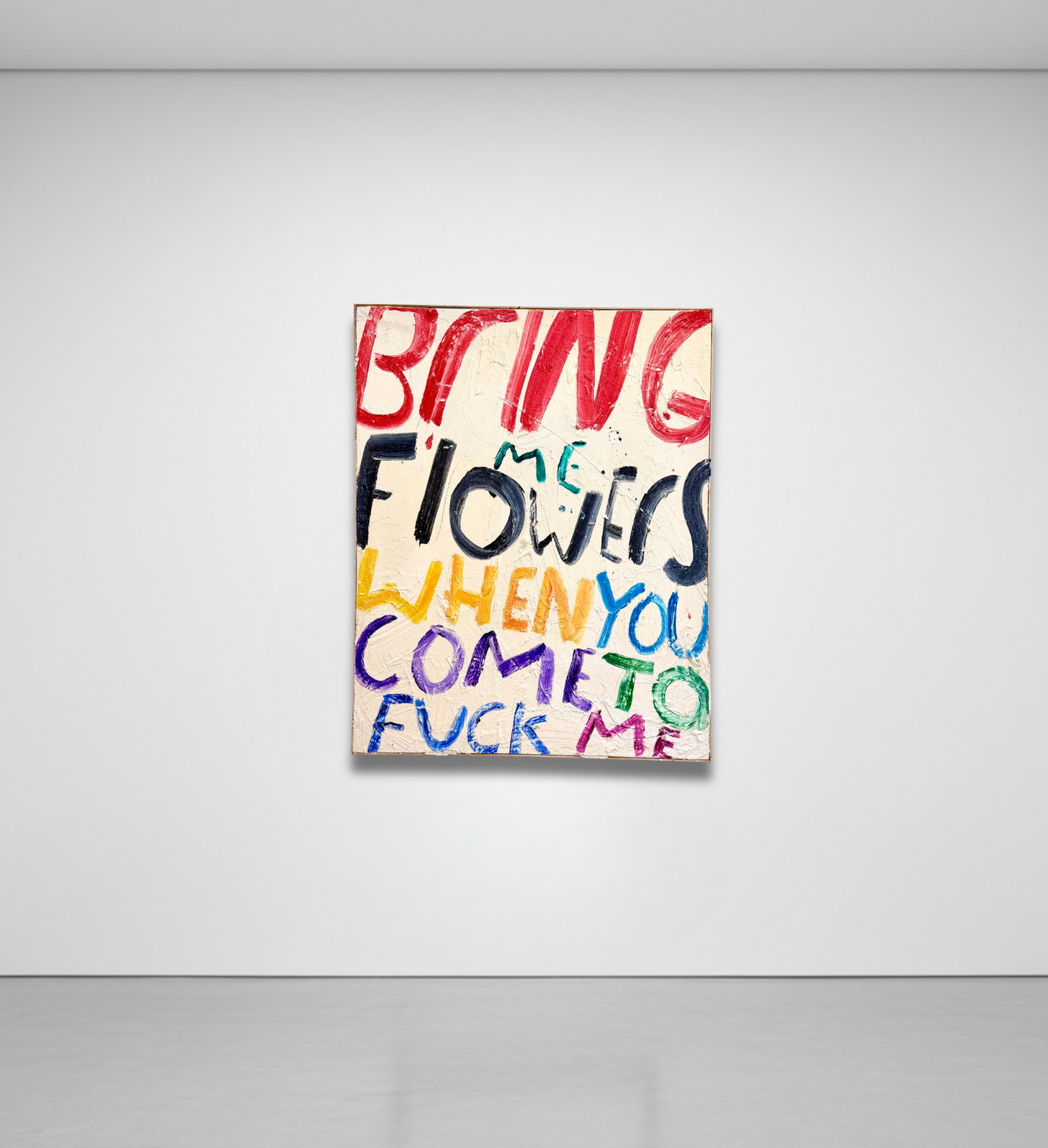 Eric Stefanski - Bring Me Flowers, 2026, Oil on canvas