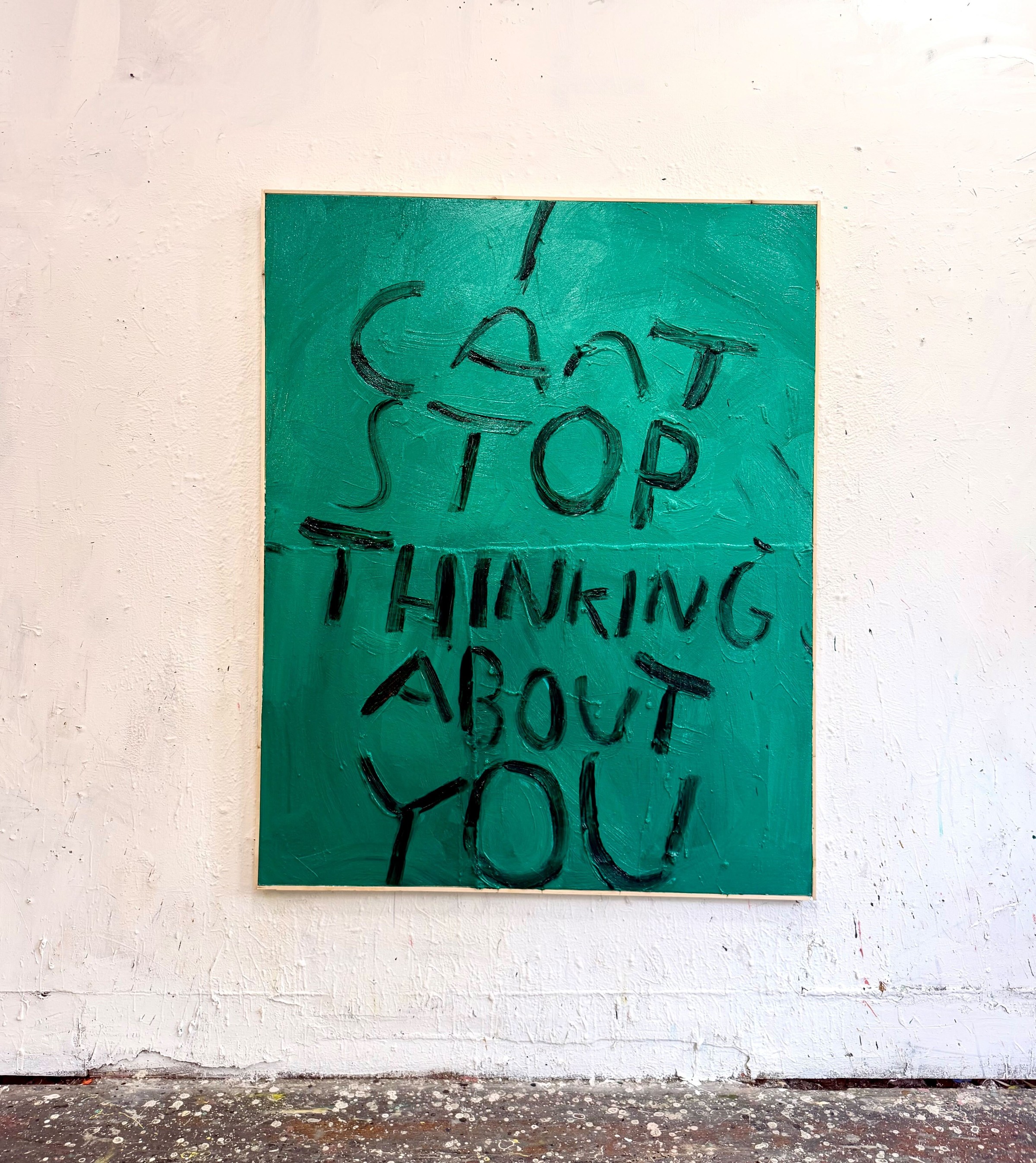 Eric Stefanski - Can't Stop Thinking About You, 2026, Acrylic on canvas