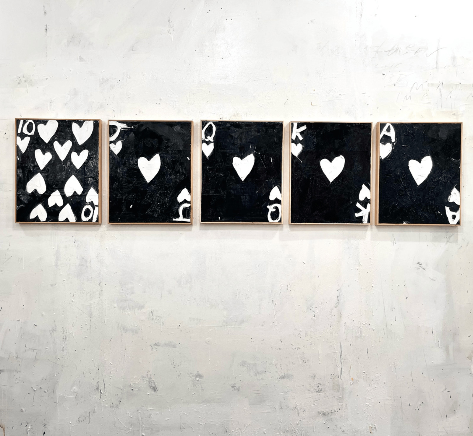 Eric Stefanski - Cards, 2024, Oil on canvas