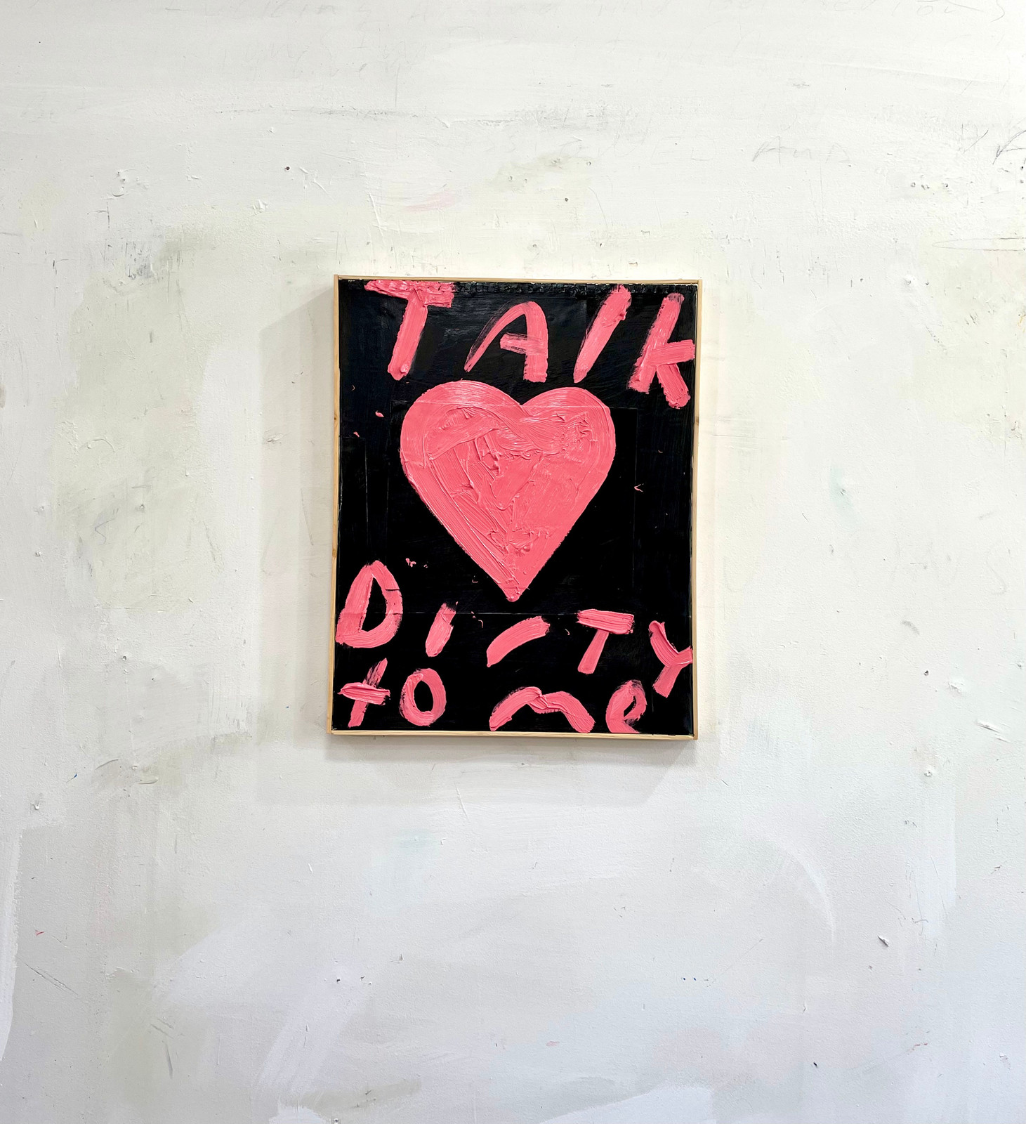 Eric Stefanski - Dirty Talk, 2023, Oil on canvas