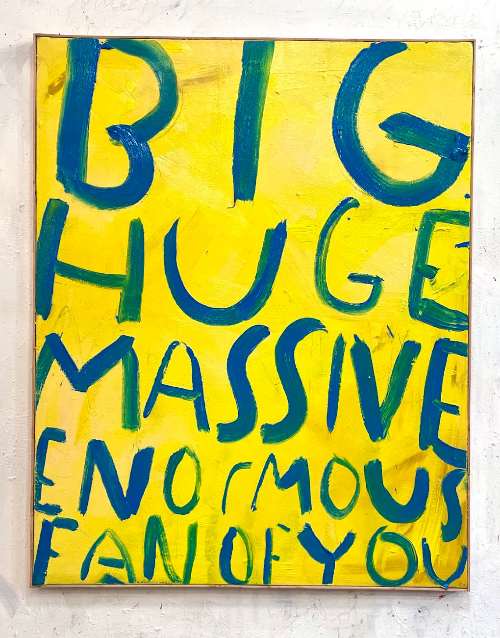 Eric Stefanski - Fan Of  You, 2025, Oil on canvas