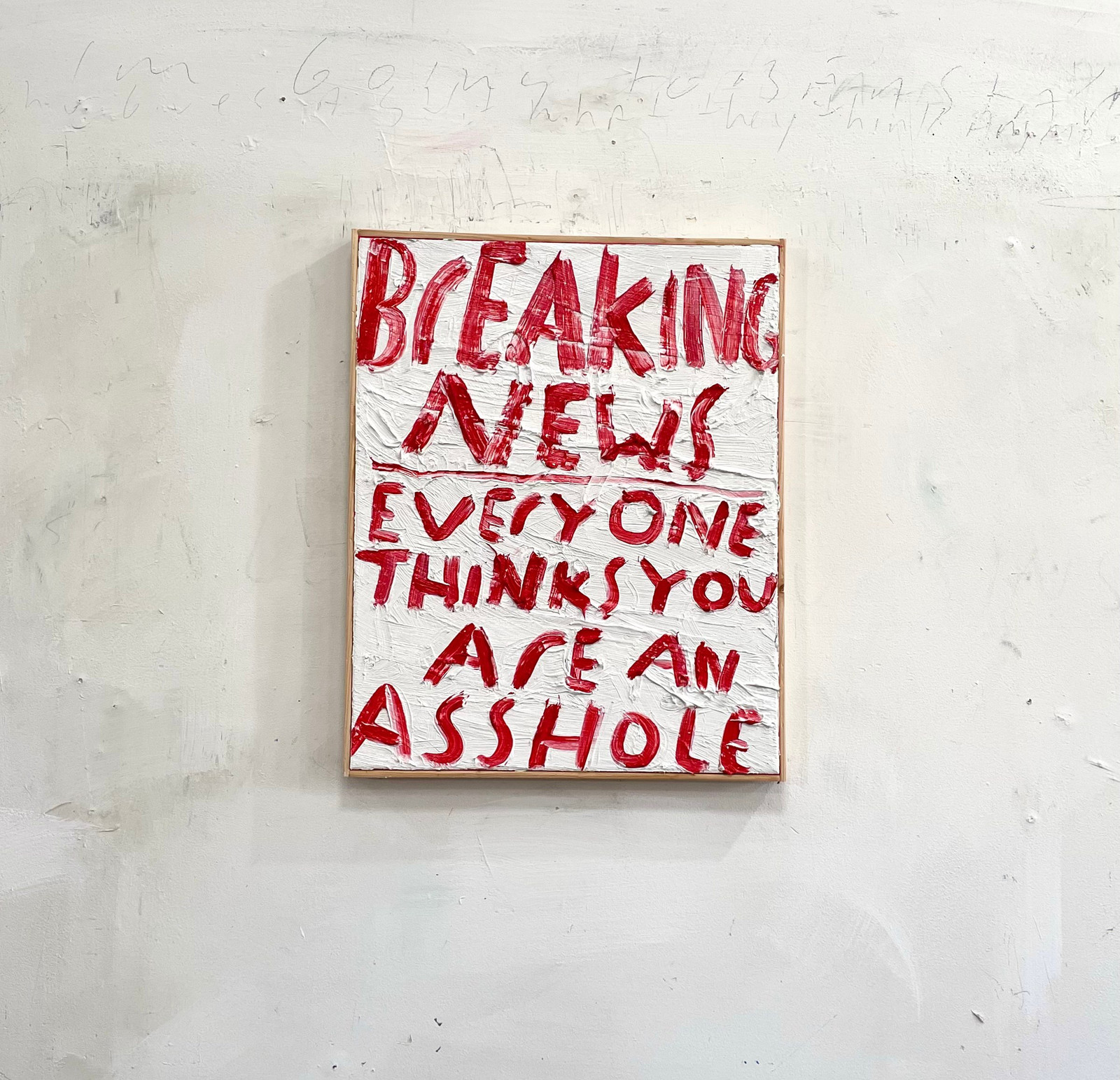 Eric Stefanski - News, 2023, Oil on canvas