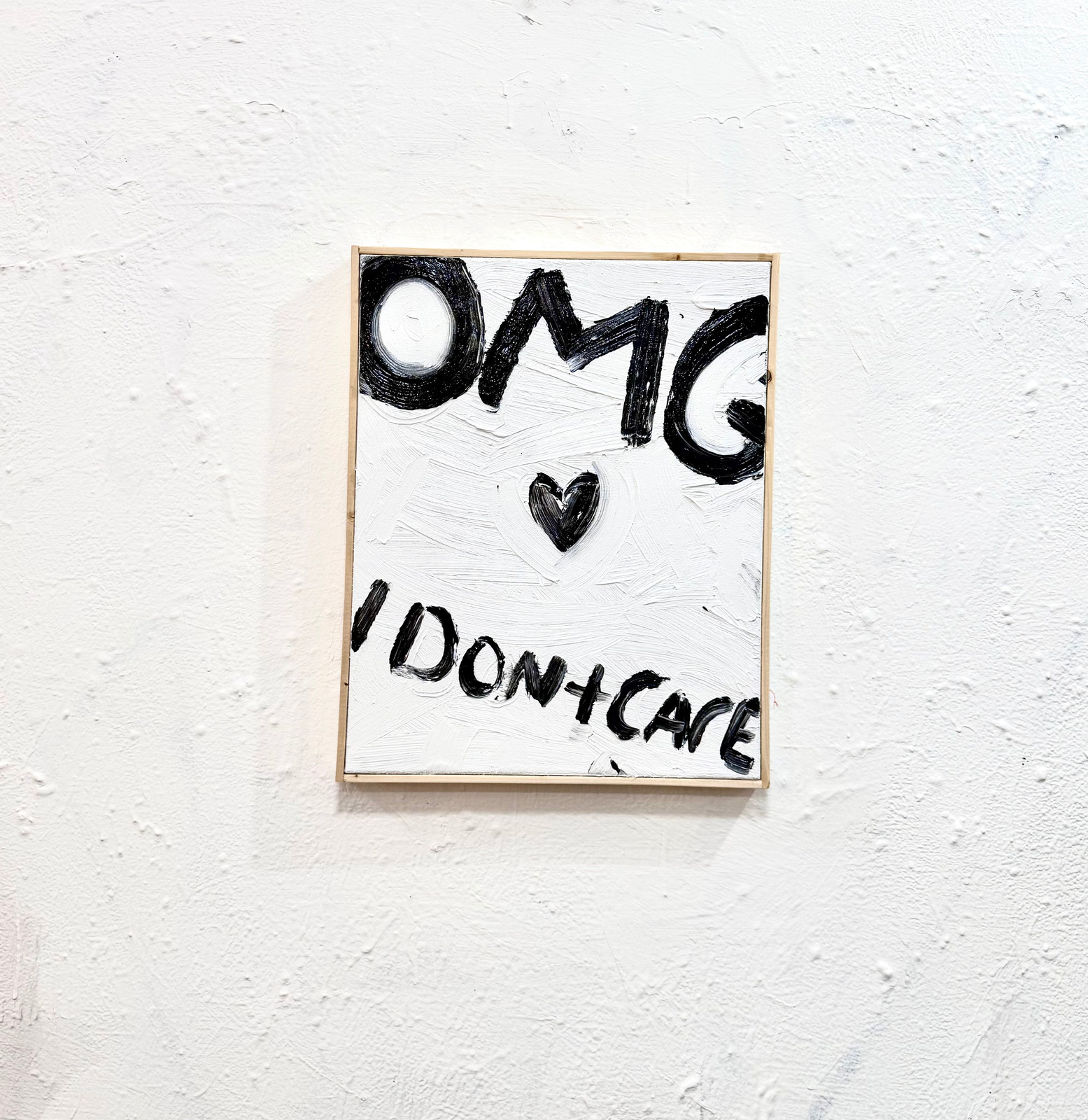 Eric Stefanski - OMG, 2025, Oil on canvas