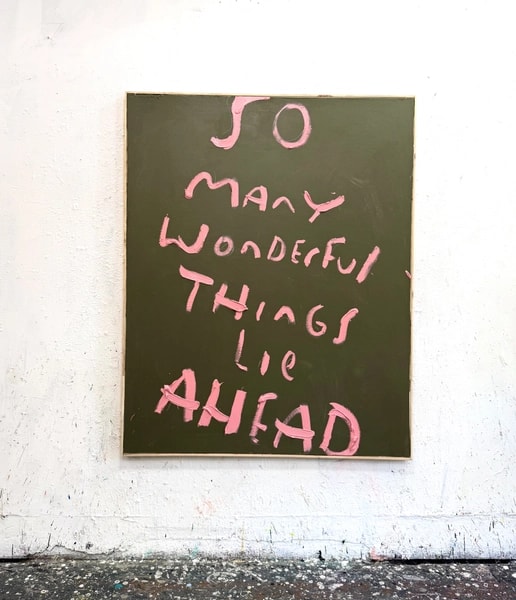 Eric Stefanski - So Many Wonderful Things Lie Ahead, 2026, Oil on Canvas