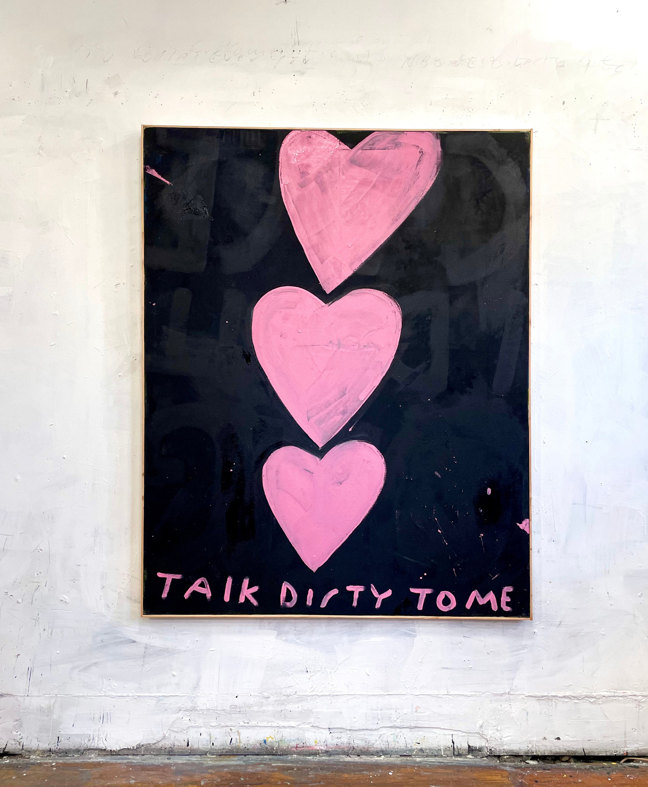 Eric Stefanski - Talk Dirty, 2023, Oil on canvas