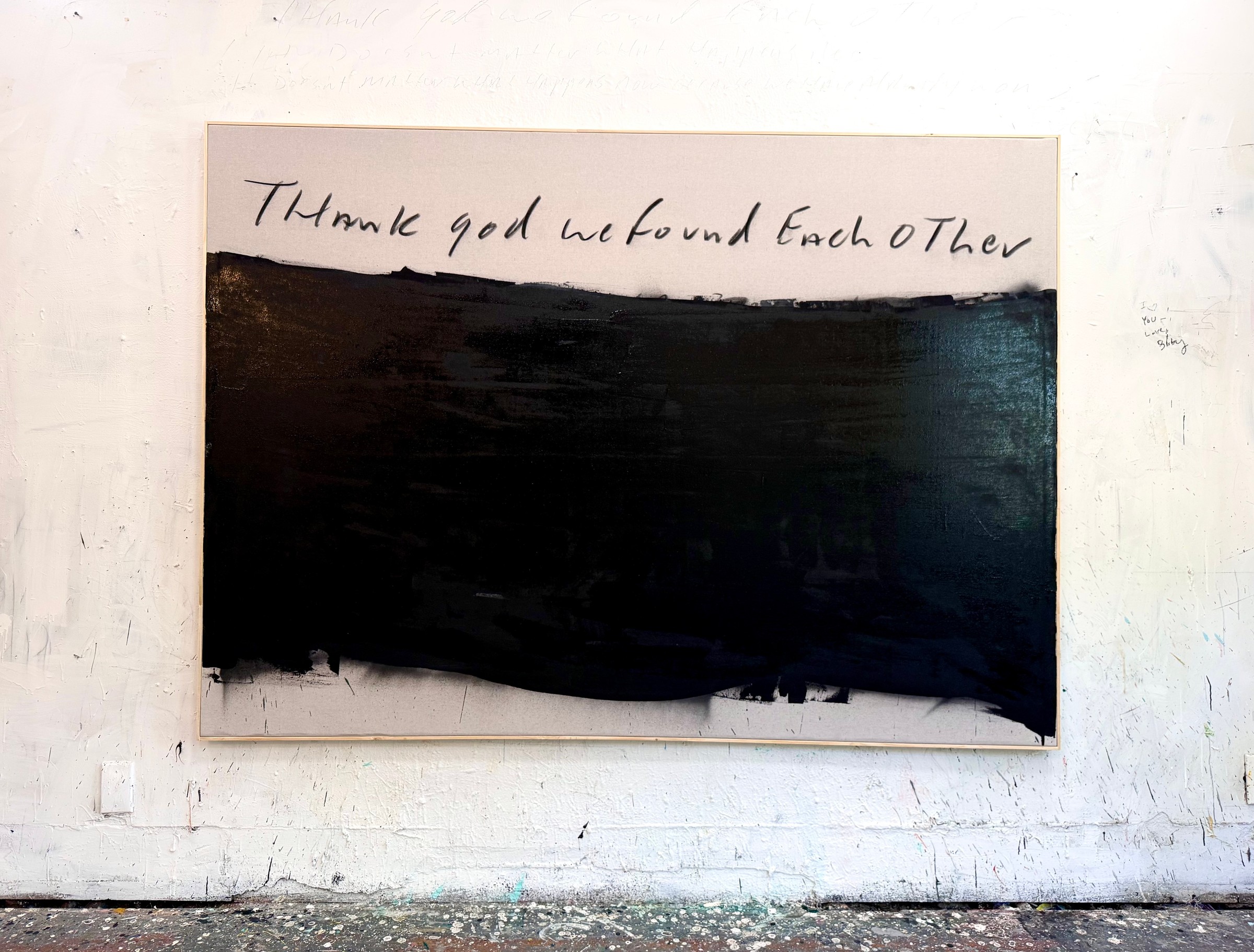 Eric Stefanski - Thank God We Found Eachother, 2026, Oil on Canvas