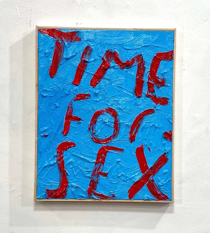 Eric Stefanski - Time For Sex, 2024, Oil on canvas