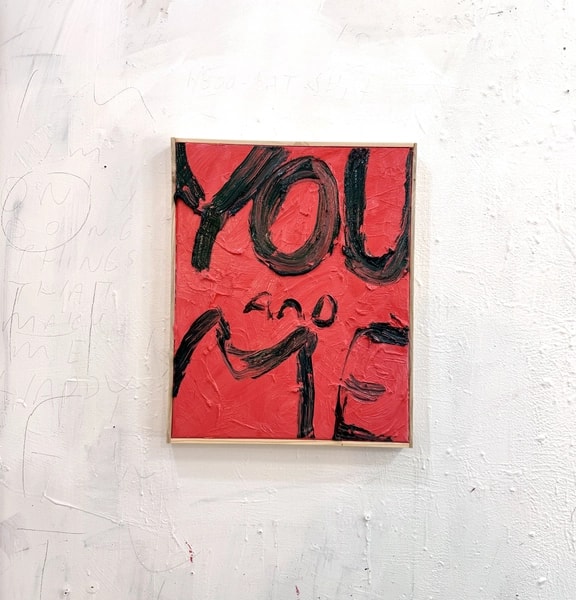 Eric Stefanski - You and Me, 2026, Oil on Canvas 