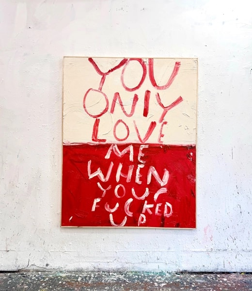 Eric Stefanski - You Only Love Me, 2026, Acrylic on Canvas