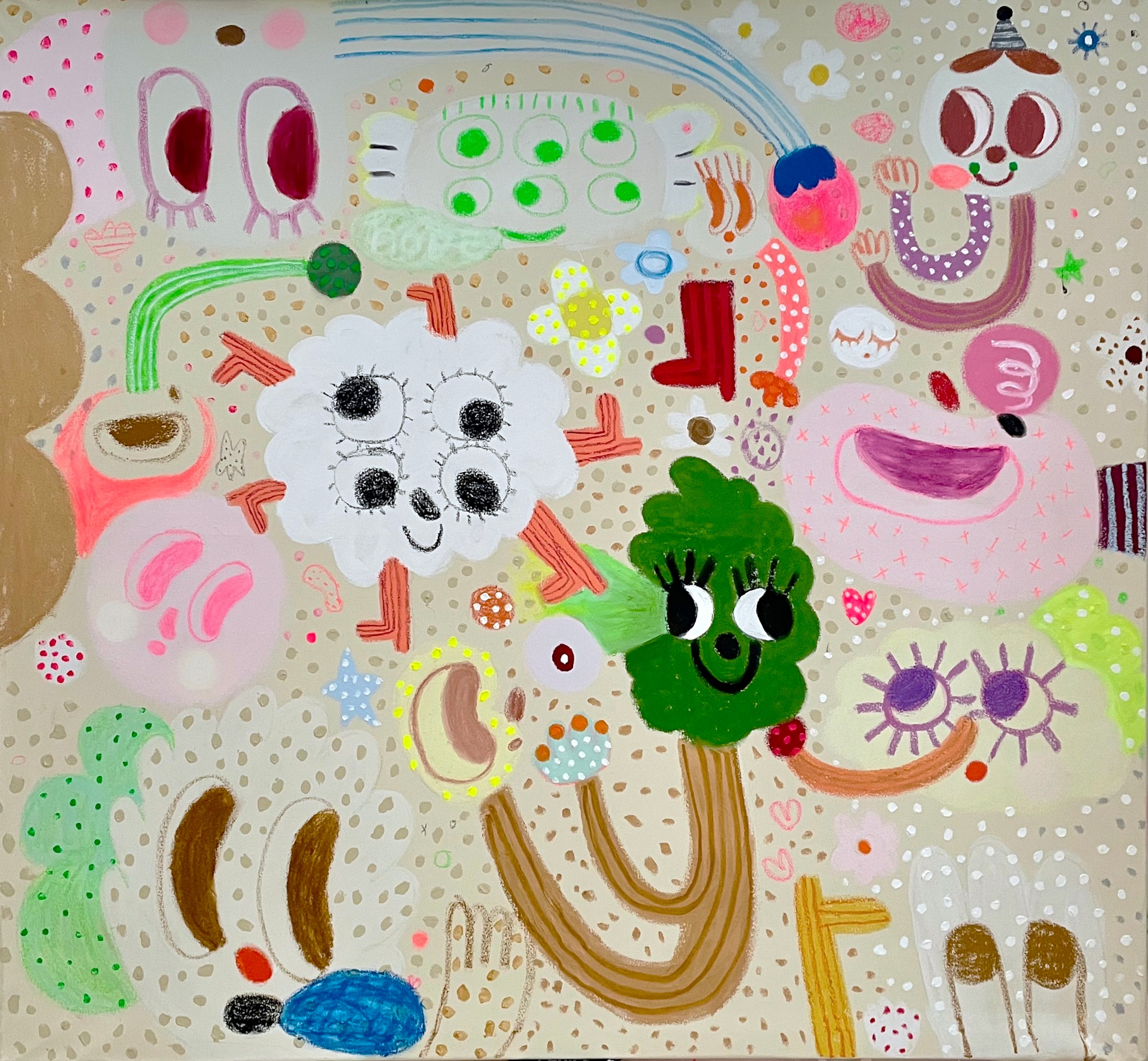 Fanny Brodar - Sweet Hope, 2026, Acrylic and oil on canvas