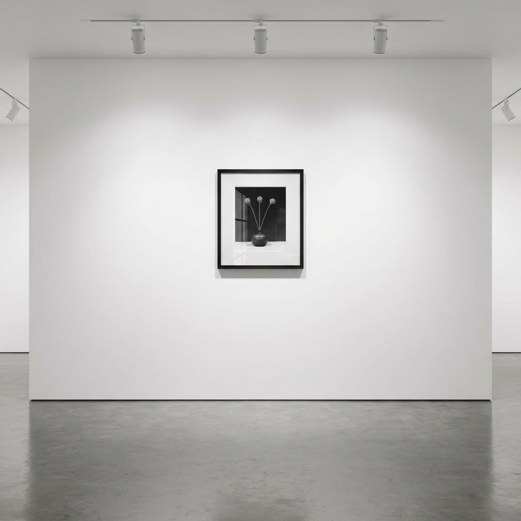 Robert Mapplethorpe - Flower, 1983, silver gelatin print