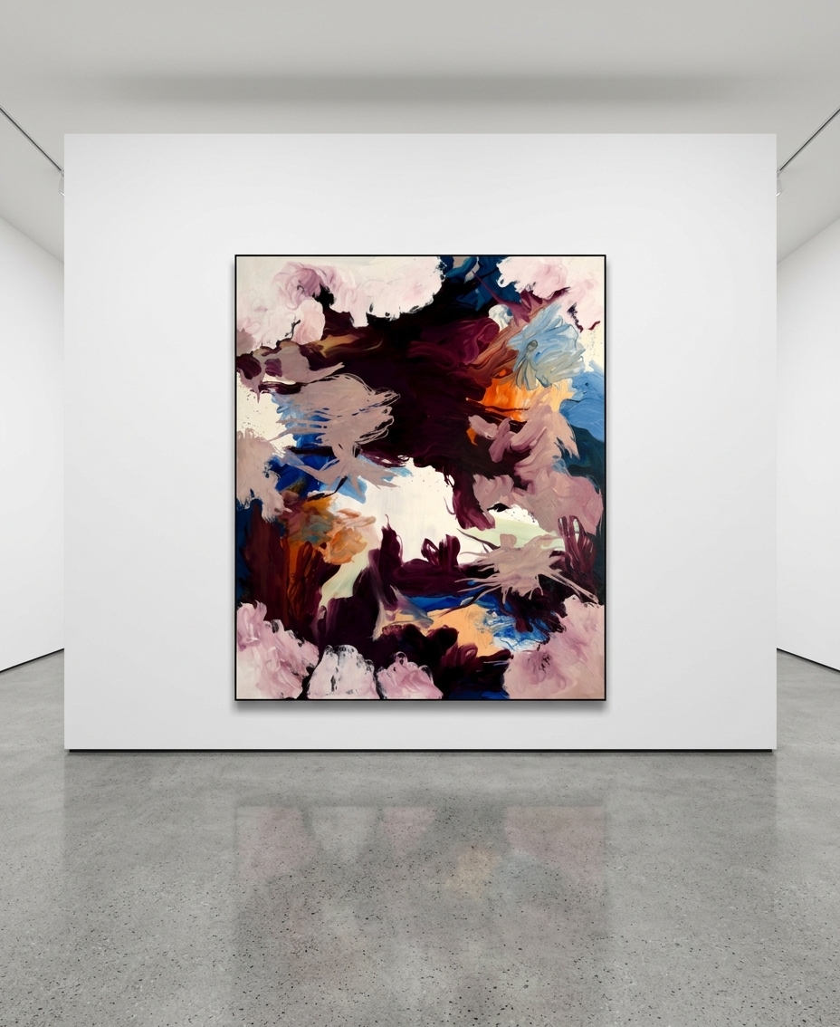 Fontaine Scarelli - Assumption in Space, 2026, Oil on Canvas