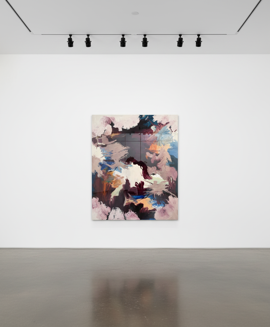 Fontaine Scarelli - Assumption in Space, 2026, Oil on Canvas