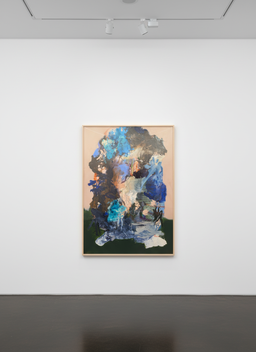 Fontaine Scarelli - Chatter in the Distance, 2026, Oil, and Acrylic on canvas