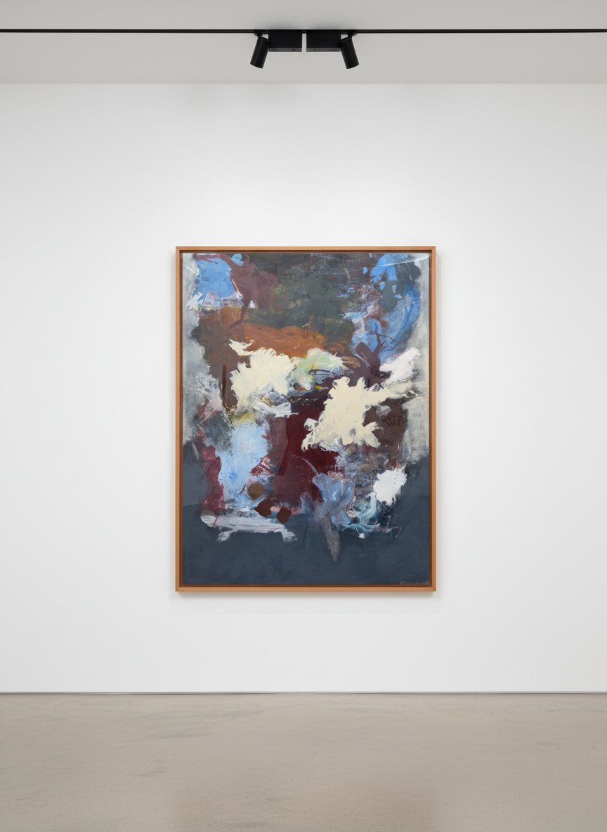 Fontaine Scarelli - Field Condition, 2026, Oil, Acrylic, and Charcoal on canvas