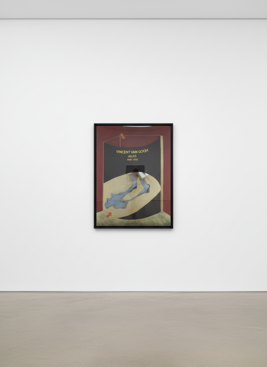 Francis Bacon - Hommage à Van Gogh , after Hommage à Van Gogh 1985, 1989, Offset lithograph on Fabriano paper