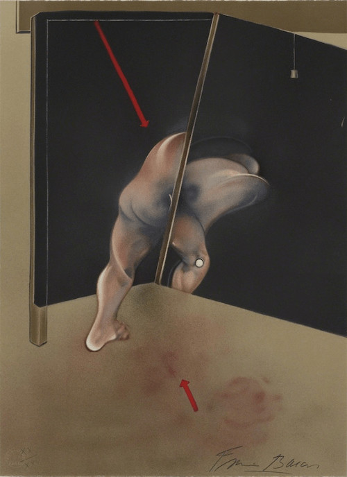 Francis Bacon - Logique de la sensation , after Study from the Human Body 1981, 1981, Lithograph on Arches paper