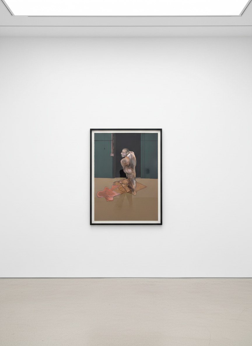 Francis Bacon - Study For A Portrait of John Edwards, 1987, Lithograph