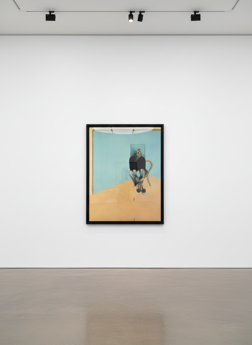 Francis Bacon - Study for Self Portrait , after Study for Self Portrait 1982, 1984, Offset lithograph on Wove paper