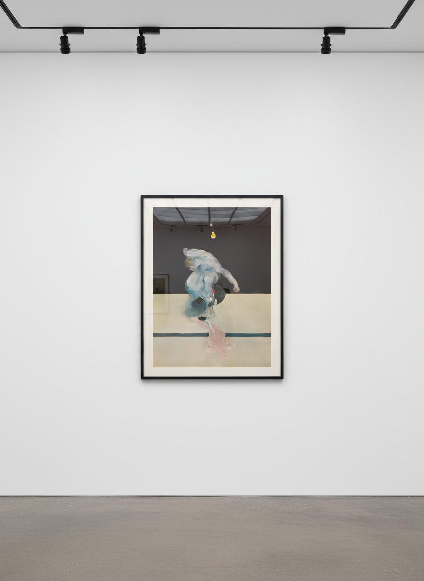 Francis Bacon - Triptych, March 1974 - centre panel, 1978, 1978, Offset lithograph on Wove paper
Signed and numbered