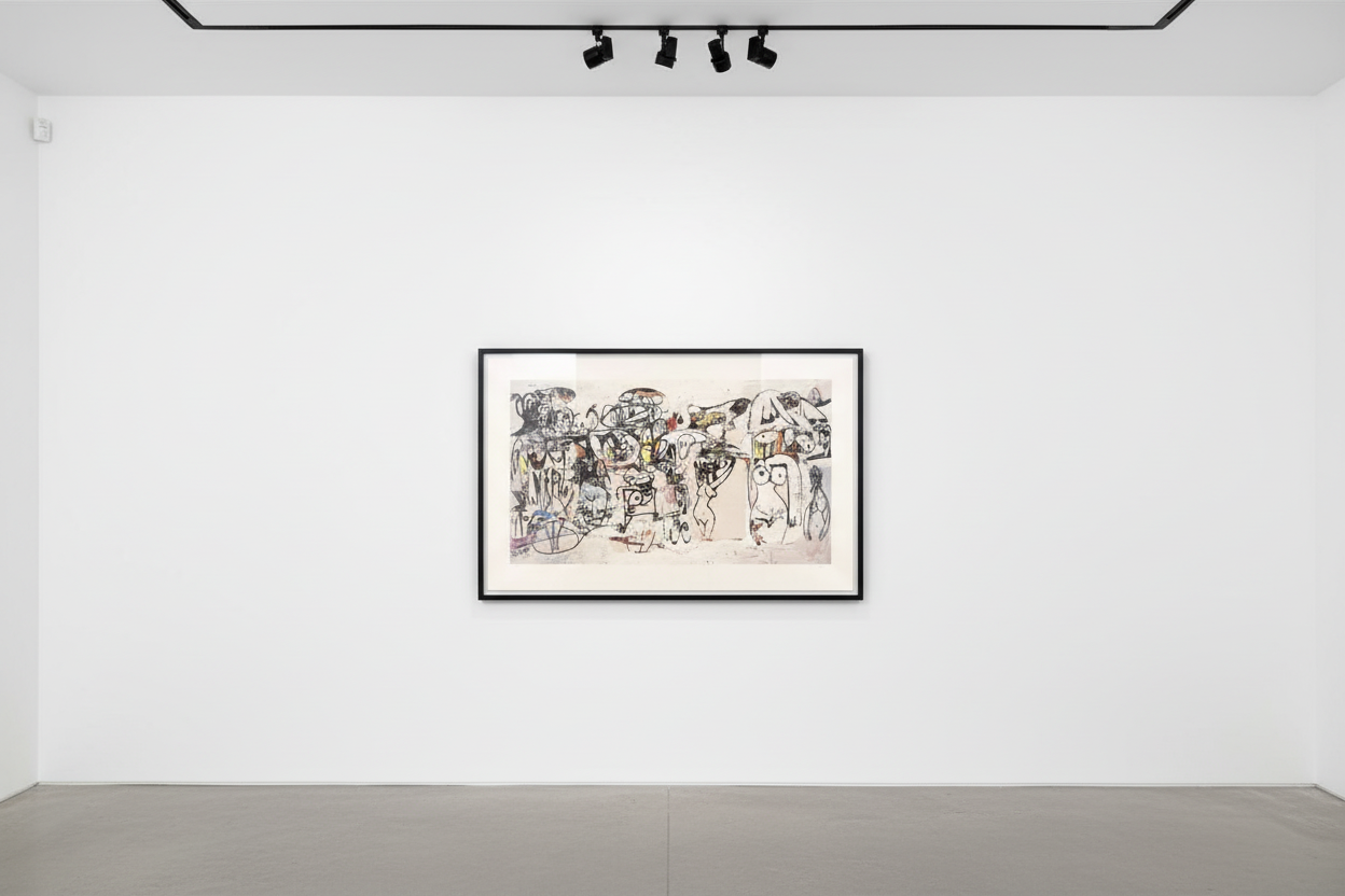 George Condo - Invocations of Miles, 2000, Screenprint