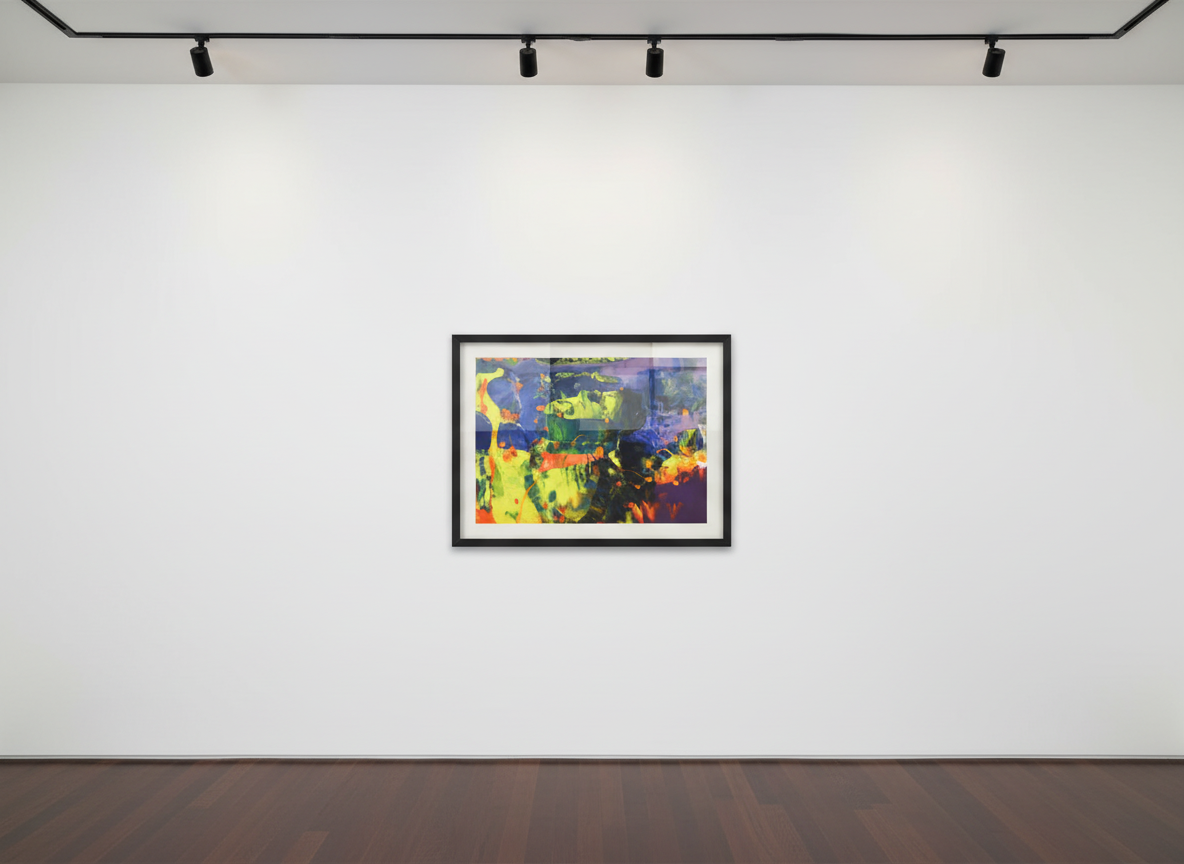 Gerhard Richter - Aladin P11, 2014, Diasec mounted chromogenic print on aluminium