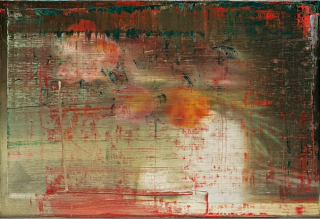 Gerhard Richter - Bouquet P3, 2024, Chromogenic print mounted on aluminium