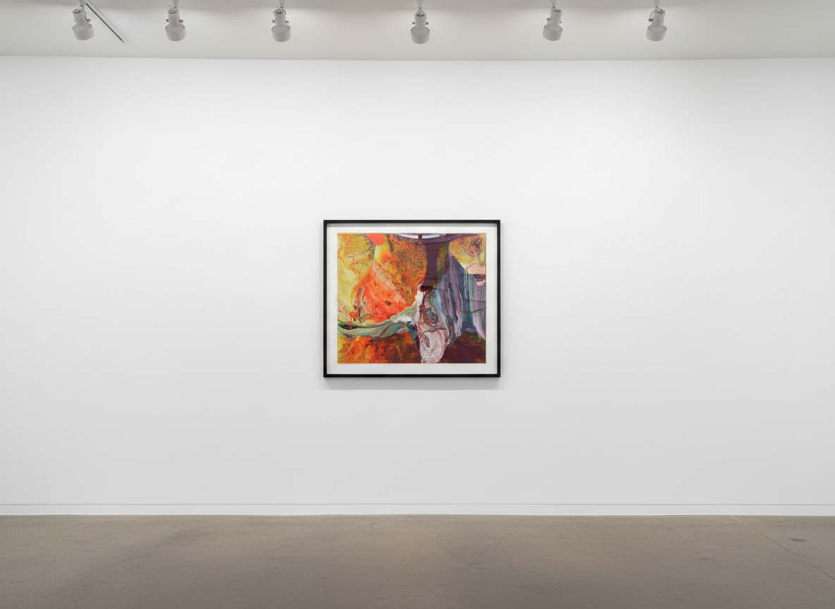 Gerhard Richter - Ifrit P8, 2014, Diasec mounted chromogenic print on aluminium