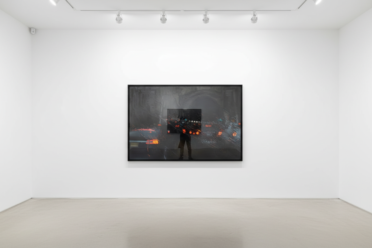 Gregory Thielker - Down Below, 2024, Oil on linen