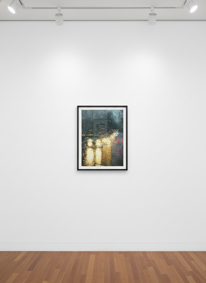 Gregory Thielker - Prelude (Gold), 2024, Oil on canvas