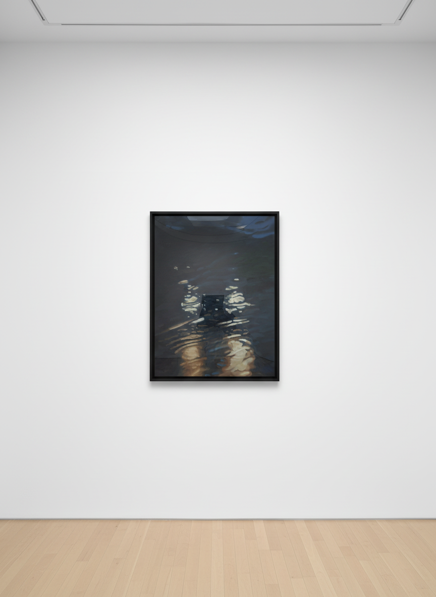 Gregory Thielker - Prelude (Indigo), 2023, Oil on linen