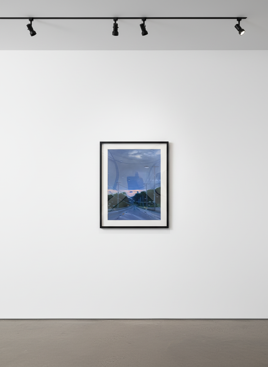 Gregory Thielker - Prelude (Lavender), 2024, Oil on canvas