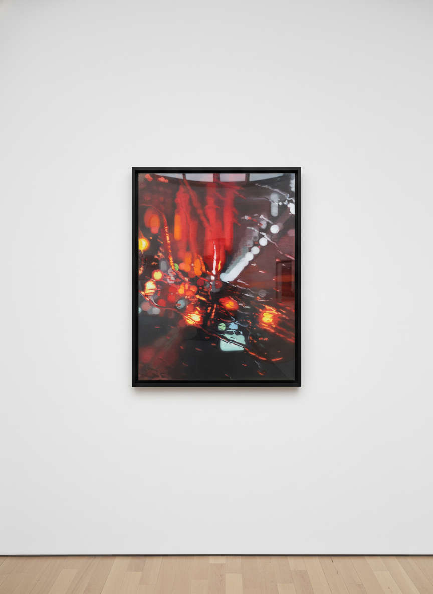 Gregory Thielker - Prelude (Scarlet), 2024, Oil on canvas