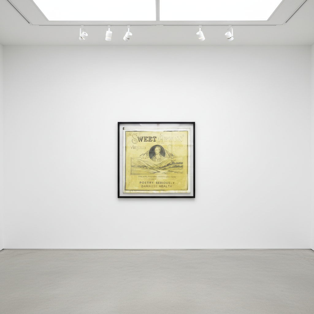 Harland Miller - Sweet Afton, 2012, Screen print