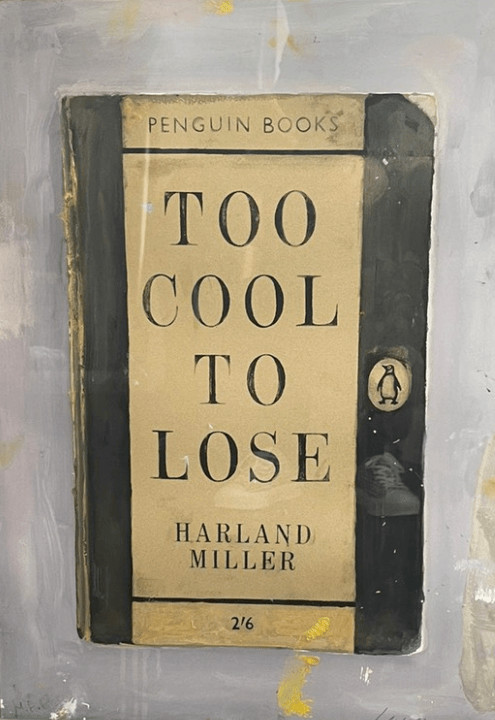 Harland Miller - Too Cool To Lose, Hand finished watercolor