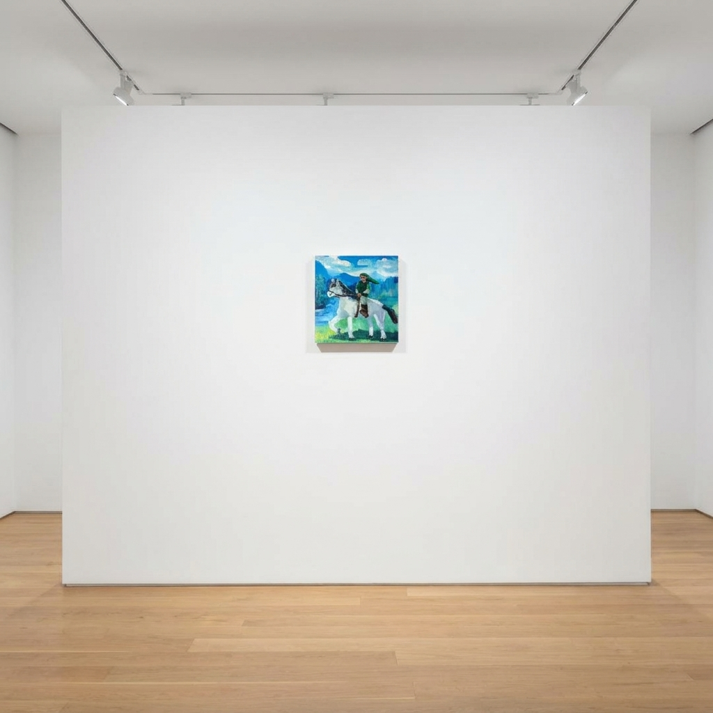 Jesse Morsberger - Hyrule Field, 2026, Oil on canvas