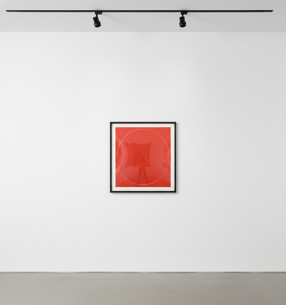 Ian Davenport - Dark Red, Magenta, Dark Red, 2002, Screenprint on Somerset paper