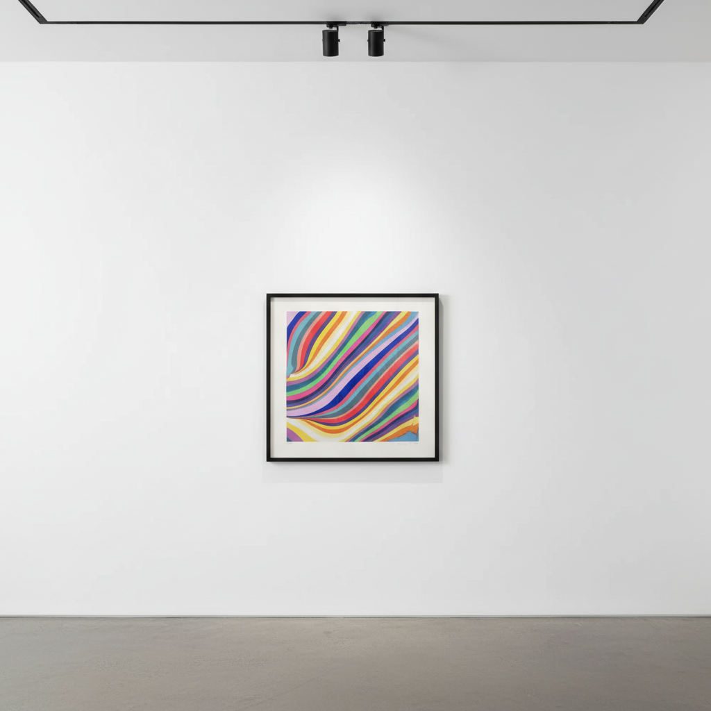 Ian Davenport - Midday, 2019, Etching