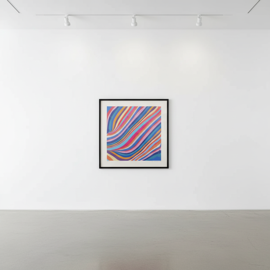 Ian Davenport - Morning, 2019, Etching