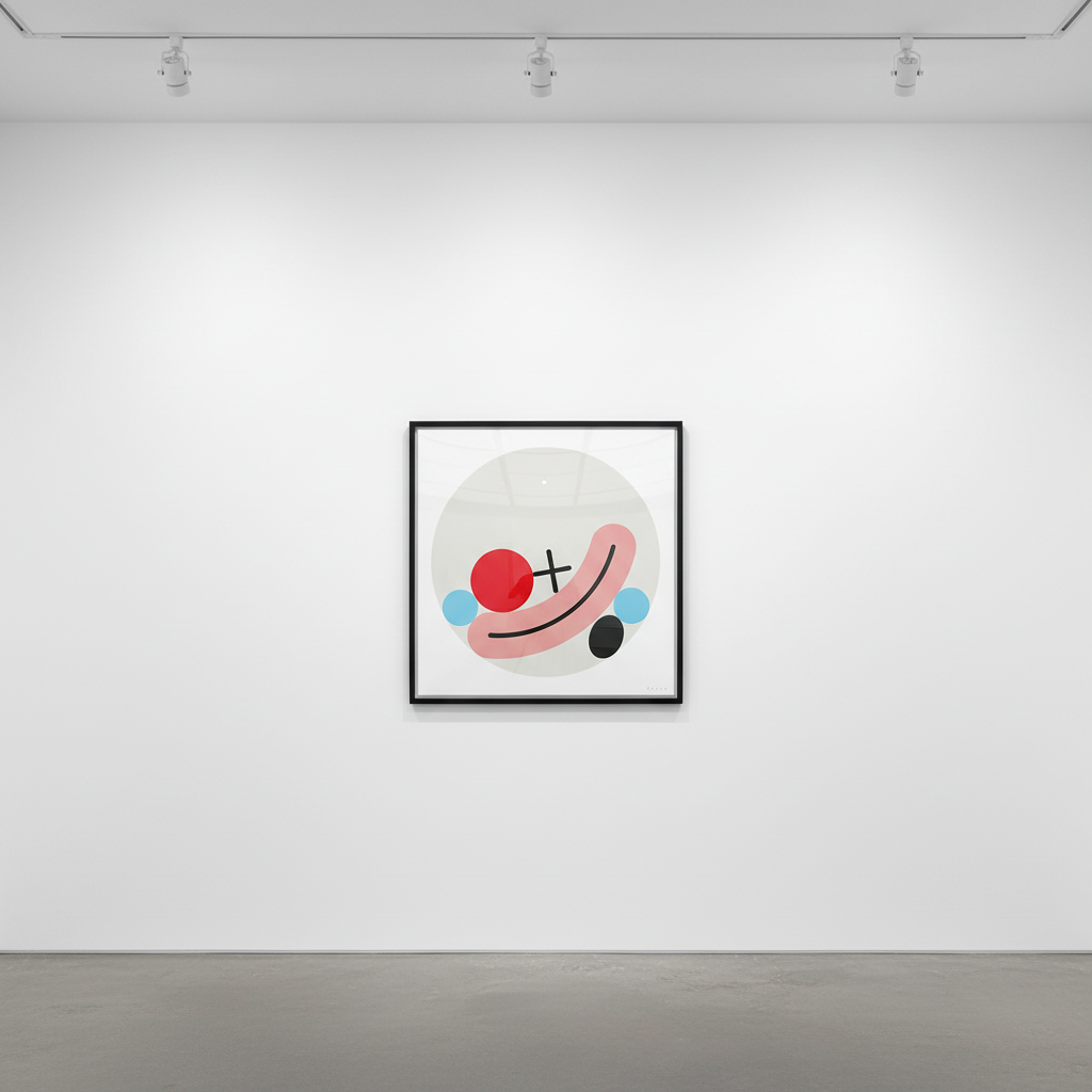 James Joyce - Happy Hour Is Any Hour (Pearl), 2023, Screen print on Somerset satin White 410gsm