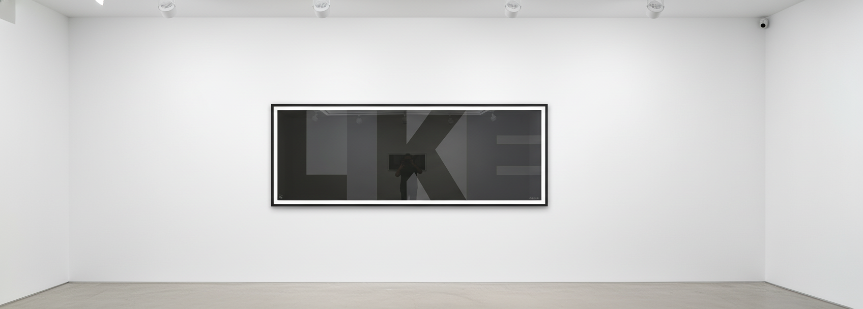 James Joyce - Like (Black), 2019, 7 color screen print on Somerset paper 300gsm