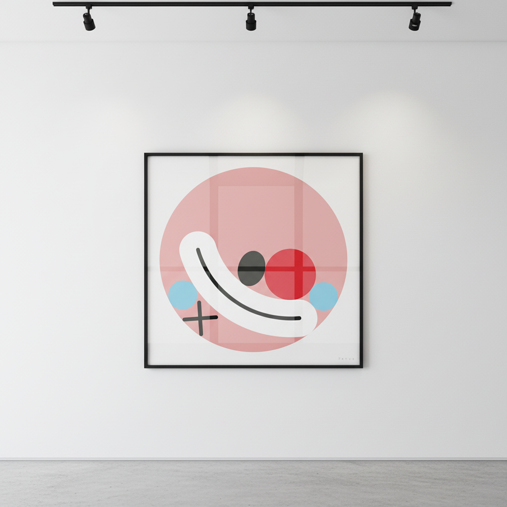 James Joyce - Stop, You're Killing Me (Pink), 2023, Screen print on Somerset satin White 410gsm